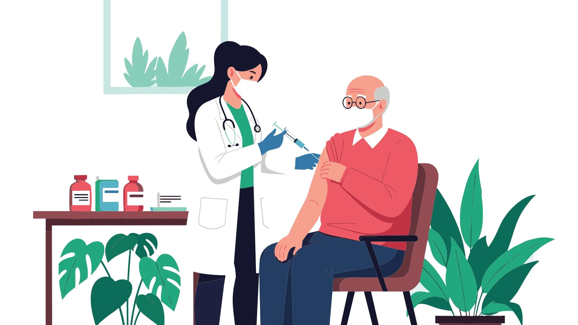 Sfeerafbeelding van een arts