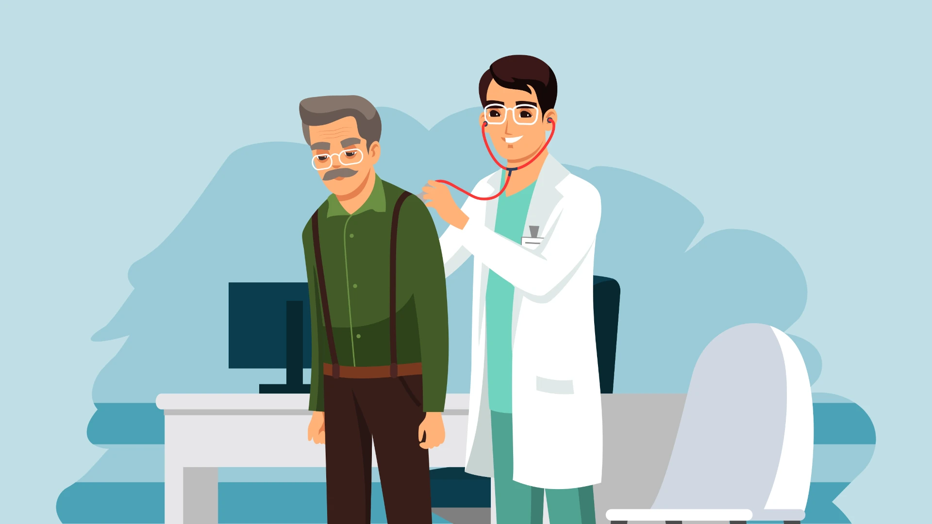 Sfeerafbeelding van een arts