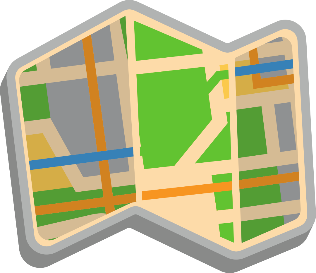 Afbeelding van een kaart